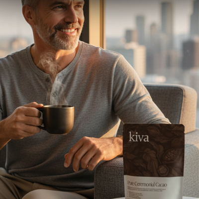 Kiva Pure Ceremonial Cacao 600MG Flavanols