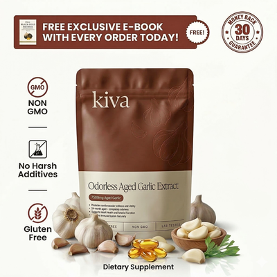 Aged Garlic Extract - 7500mg Odorless Softgels